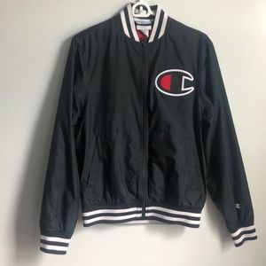 Champion Sweater | Black, White, and Red